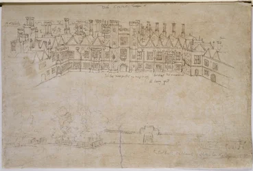 Cour Intérieure et Mur Extérieur d